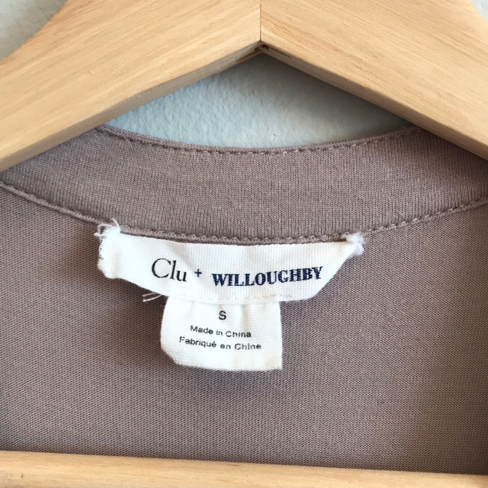 Anthropolgie Clu + Willouloby cascade ruffle top - Picture 2 of 5